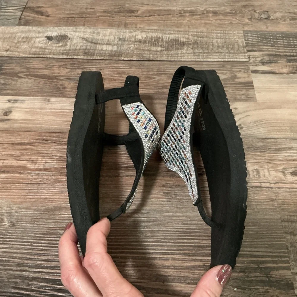 Skechers Cali Meditation Rockstar Sandals - 10 - Picture 5 of 9